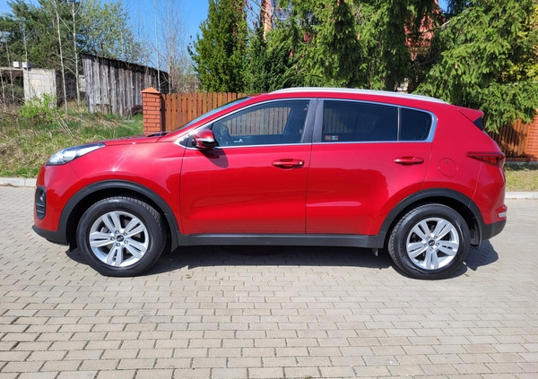 Kia Sportage cena 64900 przebieg: 143257, rok produkcji 2017 z Warszawa małe 631